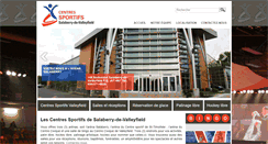 Desktop Screenshot of centressportifsvalleyfield.com